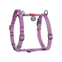 Шлея для собак WAUDOG Н-подібна Re-cotton з QR паспортом, світловідбивна S фіолетова (25919) - зменшене зображення 2