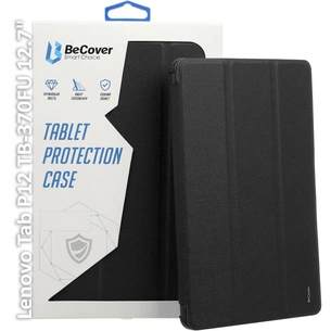 Чохол до планшета BeCover Smart Case Lenovo Tab P12 TB-370FU 12.7" Black (709878) зображення 1
