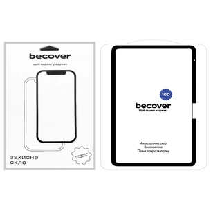 Скло захисне BeCover 10D Apple iPad Air 13" M2/M3 (2024/2025) Black (711676) зображення 1