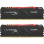 Модуль пам'яті для комп'ютера DDR4 16GB (2x8GB) 3000 MHz HyperX Fury Kingston Fury (ex.HyperX) (HX430C15FB3AK2/16) - уменьшенное изображение 1