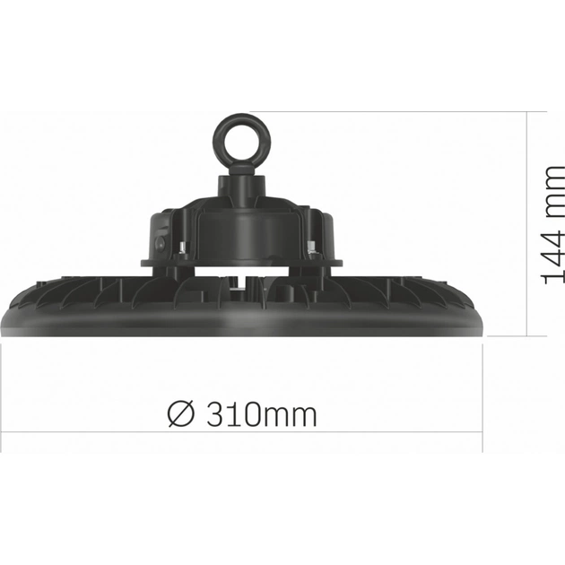Світильник Videx 150W 5000K 27000Lm (VL-HB01-1505B) - picture 3