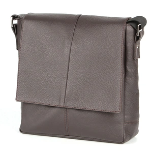 Сумка Shvigel Шкіряна Коричнева (00852) зображення 1