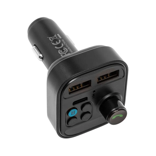 FM модулятор HiSmart T18 Black (BS330331) зображення 1