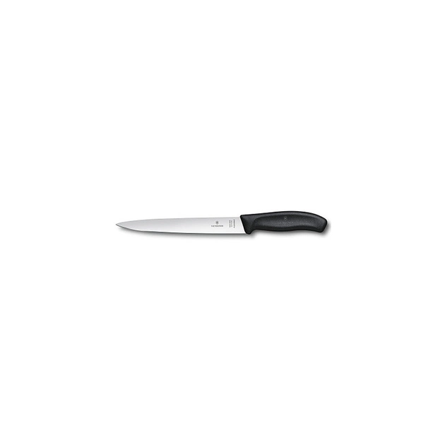 Кухонний ніж Victorinox SwissClassic Filleting Flex 20 см Black (6.8713.20B) - зображення 1