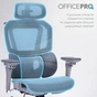 Офісне крісло OfficePro Крісло офісне OfficePro Unity OC710G Grey (OC710G) - зменшене зображення 9