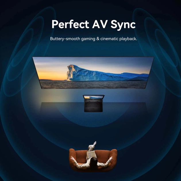 Кабель мультимедійний HDMI M to HDMI M 35.0m 4K fiber optic black Vention (ALSBU) - picture 8