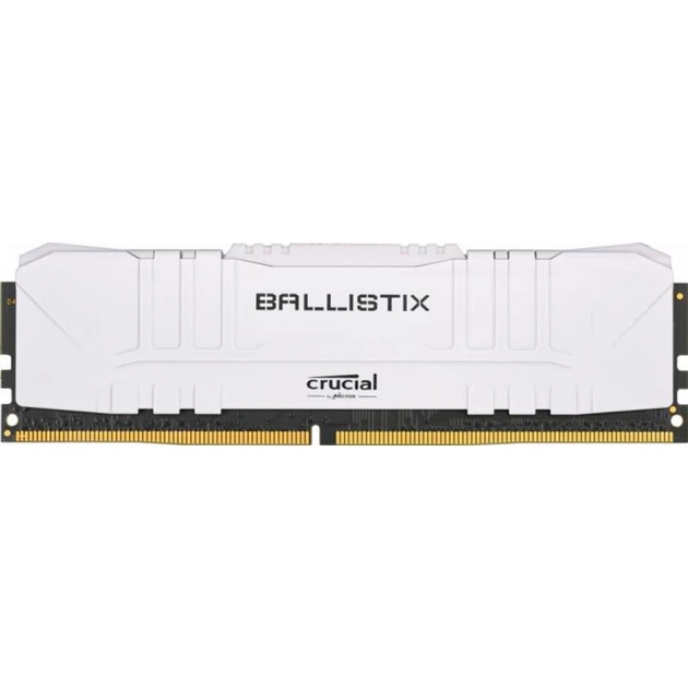 Модуль пам'яті для комп'ютера DDR4 8GB 3600 MHz Ballistix White Micron (BL8G36C16U4W) - зображення 1