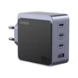 Зарядний пристрій Ugreen 4xUSB 100W (3xUSB-C+USB-A) Gan Nexode Fast Charger Grey X565 (35043) - зменшене зображення 1