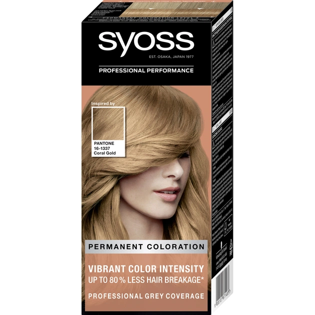 Фарба для волосся Syoss 9-67 Pantone 16-1337 Рожеве Золото 115 мл (9000101671483) - изображение 1