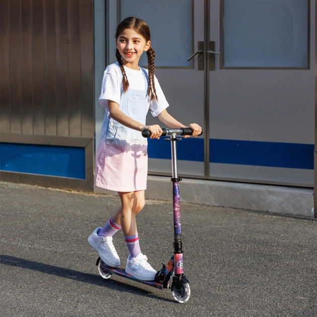 Самокат Micro Sprite Glow LED Art Collection" Космос" (SA0299) - изображение 9