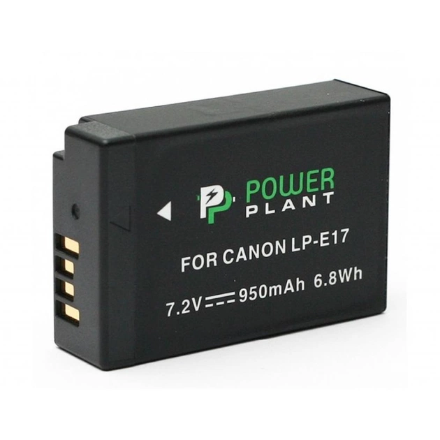 Акумулятор до фото/відео PowerPlant Canon LP-E17 (DV00DV1410) - зображення 1