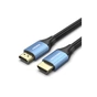 Кабель мультимедійний HDMI M to HDMI M 2.0m V2.0 4K60Hz blue Vention (ALHSH) - уменьшенное изображение 1
