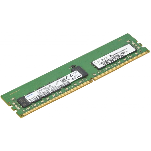 Модуль пам'яті для сервера DDR4 16GB ECC RDIMM 2933MHz 1Rx4 1.2V CL21 Supermicro (MEM-DR416L-SL02-ER29/M393A2K40CB2-CVF) - зображення 1