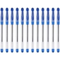 Ручка масляная Baoke Silky 0,5 мм, с гриппом синяя, 12 шт (B36-blue) - уменьшенное изображение 2