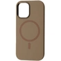Чохол до мобільного телефона BeCover FIBRA Silicone OmniMag Apple iPhone 17 Brown (716196) - зменшене зображення 1