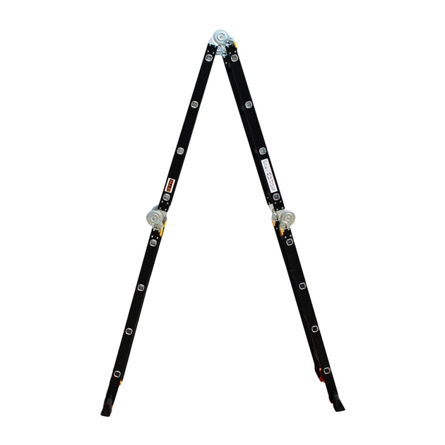 Драбина GTM трансформер 4*4сх. 1,17-4,6м анодований алюміній (KMP404A) - picture 3