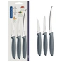 Набір ножів Tramontina Plenus Grey 3 предмети (23498/612) - зменшене зображення 2