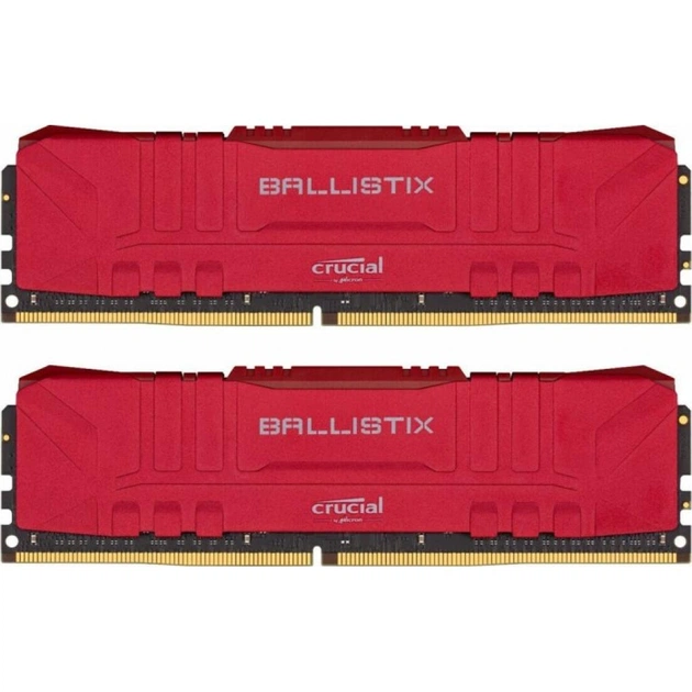 Модуль пам'яті для комп'ютера DDR4 16GB (2x8GB) 3000 MHz Ballistix Red Micron (BL2K8G30C15U4R) - изображение 1