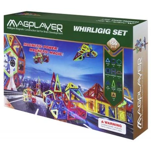 Конструктор Magplayer Набір 166 ел. (MPA-166) зображення 1