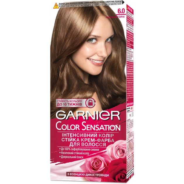 Краска для волос Garnier Color Sensation 6.0 Лесной орех 110 мл (3600541135857) - изображение 1