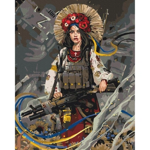 Картина по номерам ZiBi На захисті свободи © Станіслав Лунін 40*50 см (ZB.64048) зображення 1