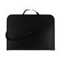Папка - портфель Maxi А3 пластиковий на блискавці, чорний (MX30004) - зменшене зображення 1