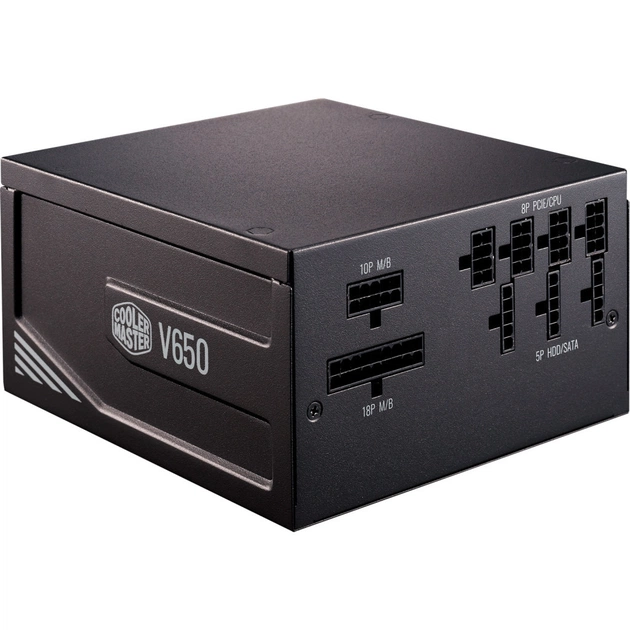 Блок живлення CoolerMaster 650W V650 GOLD (MPY-6501-AFAAGV-EU) - изображение 1