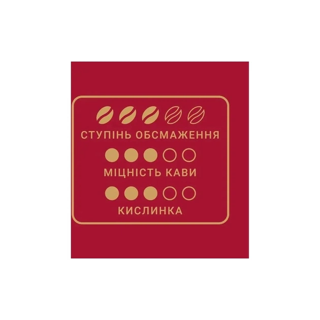 Кофе Чорна карта молотая 230г вак.уп, "Арабика" (ck.52357) - изображение 3