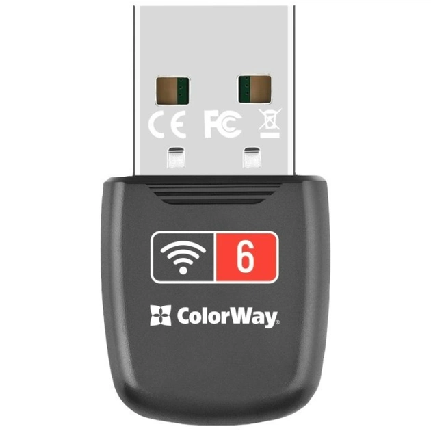 Бездротовий адаптер ColorWay Wi-Fi 6 (CW-AD-W1) - picture 14