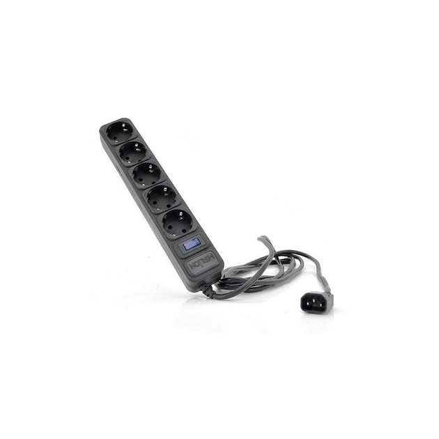 Сетевой фильтр питания Merlion 5 розеток, 3м, UPS (UPS B530) - изображение 1