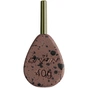 Грузило Brain In-Line Flat Lead 42g 2шт/уп Brown (1858.32.13) - зменшене зображення 1