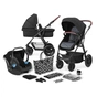 Коляска Kinderkraft 3 в 1 Xmoov Black (KKWXMOVBLK3000) (5902533912834) - зменшене зображення 1