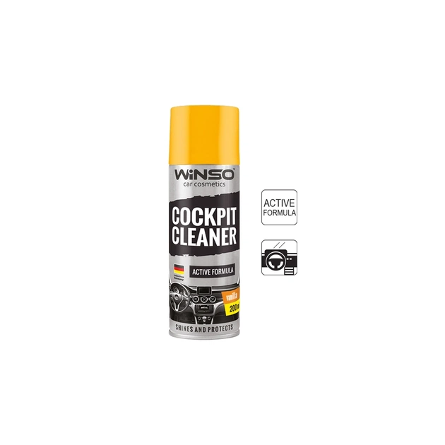 Автополіроль WINSO Cockpit Cleaner ваніль 200ml (820230) - зображення 1