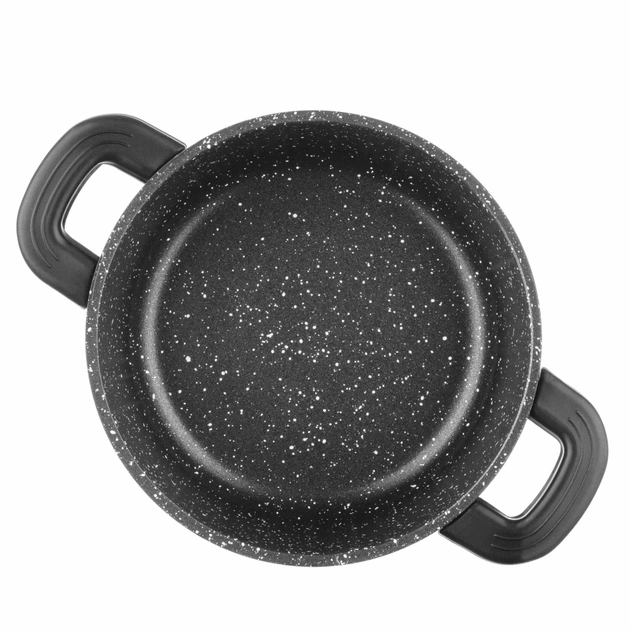 Каструля Ardesto Gemini Anzio, 1.2л, алюміній, чорний (AR2412GE) - picture 5