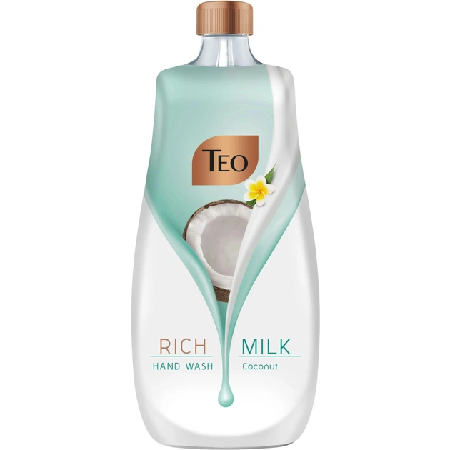 Рідке мило Teo Beauty Rich Milk Coconut 800 мл (3800024045363) - зображення 1