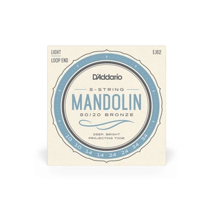 Струни для гітари D'Addario Mandolin 80/20 Bronze Light (10-34) (EJ62) picture 1