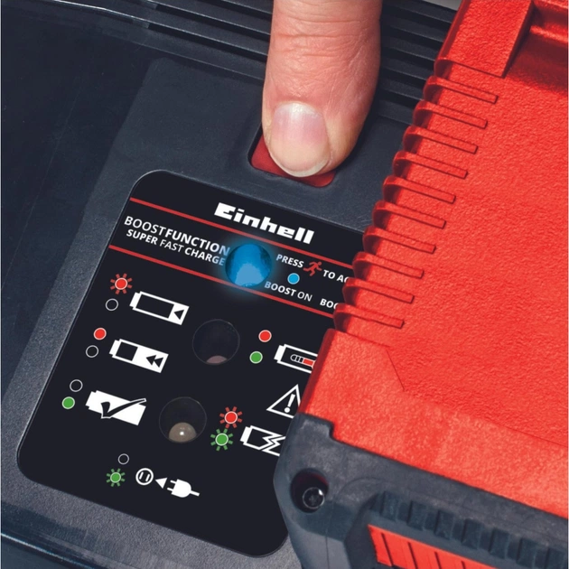 Зарядний пристрій для акумуляторів інструменту Einhell Boostcharger PXC, 18V, 8A (4512155) - picture 4