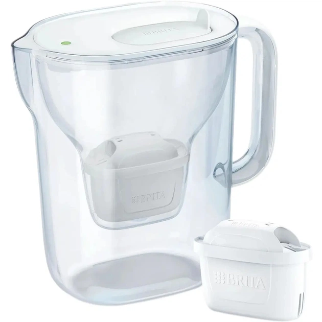 Фільтр-глечик Brita Style Essential MXPro 2.4л + 2 картриджа білий (1057795) - зображення 1