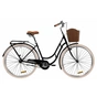 Велосипед Дорожник 28" RETRO рама-19" St 2020 чорний, багажник + кошик (OPS-D-28-184) - зменшене зображення 1