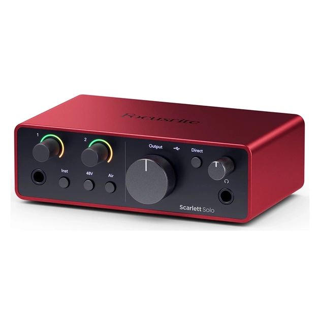 Аудіоінтерфейс Focusrite Scarlett Solo 4th Gen (234617) - picture 1