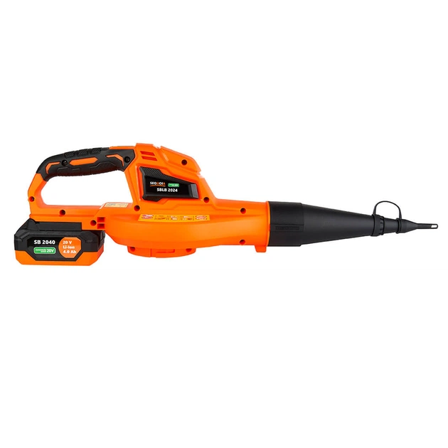 Повітродувка SEQUOIA 20V, 4Ah, 245 куб. м/год, 241 км/год, 13500 об/хв (SBLB2024-EV) - picture 4