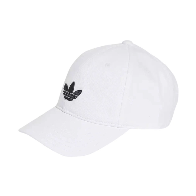 Кепка Adidas Adicolor Classic Trefoil Baseball JC6025 білий OSFL 58-60 см (4067891652691) - зображення 1