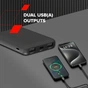 Батарея універсальна Canyon OnPower 100 10000mAh, 5В/2А, Black (CNS-CPB100B) - зменшене зображення 7
