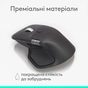 Мишка Logitech MX Master 4 for Business Wireless/Bluetooth Graphite (910-007617) - зменшене зображення 3