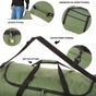 Сумка дорожная TravelZ на колесах Wheelbag 100 Green (603095) (930793) - уменьшенное изображение 4