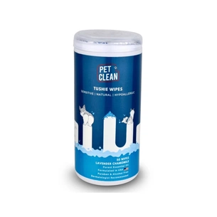 Вологі серветки для тварин Pet Clean PET TUSHIE WIPES гіпоалергенні з ароматом Алое Вера 50 шт (8939111099370) зображення 1