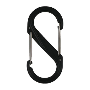 Карабін туристичний Nite ize Plastic Carb S Biner Size 10 NI796 Black (4823082709403) зображення 1