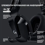 Навушники Logitech G733 Lightspeed Wireless RGB Gaming Headset Black (981-000864) - зменшене зображення 5