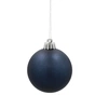 Ялинкова іграшка Chomik пластикові кульки 8 шт, 6 см, сині (5900779893979_1) - зменшене зображення 3