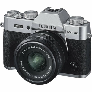 Цифровий фотоапарат Fujifilm X-T30 XC 15-45mm F3.5-5.6 Kit Silver (16619126) зображення 1